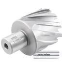 1" Cutting Depth, H.S.S. Annular Cutters, with Weldon Shank, CBN Ground,  ANSI STANDARD
