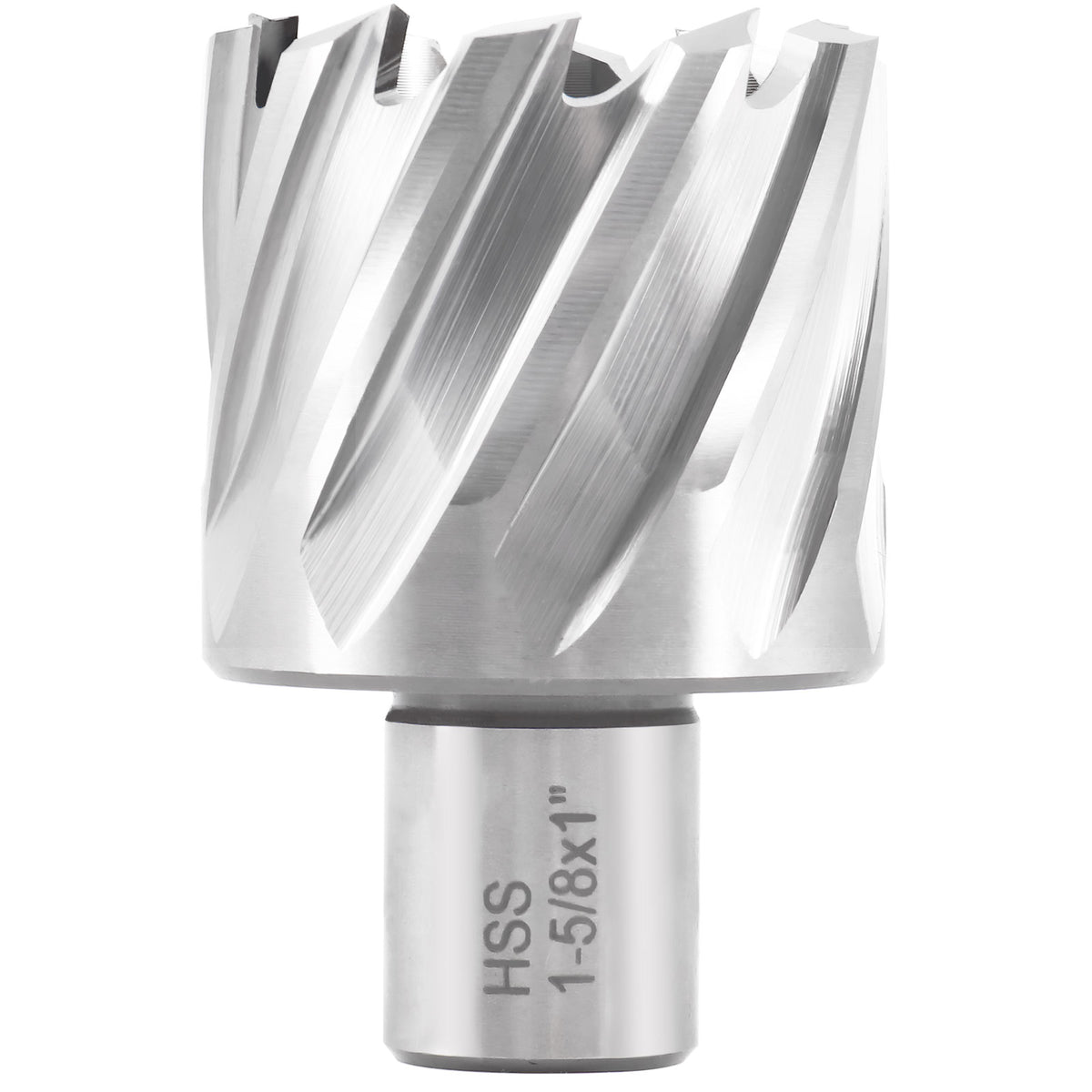 Fraises annulaires H.S.S. de 1" Profondeur de coupe, avec tige Weldon 3/4" ou 1-1/4 po, Ground CBN, ANSI STANDARD