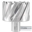 1" Cutting Depth, H.S.S. Annular Cutters, with Weldon Shank, CBN Ground,  ANSI STANDARD