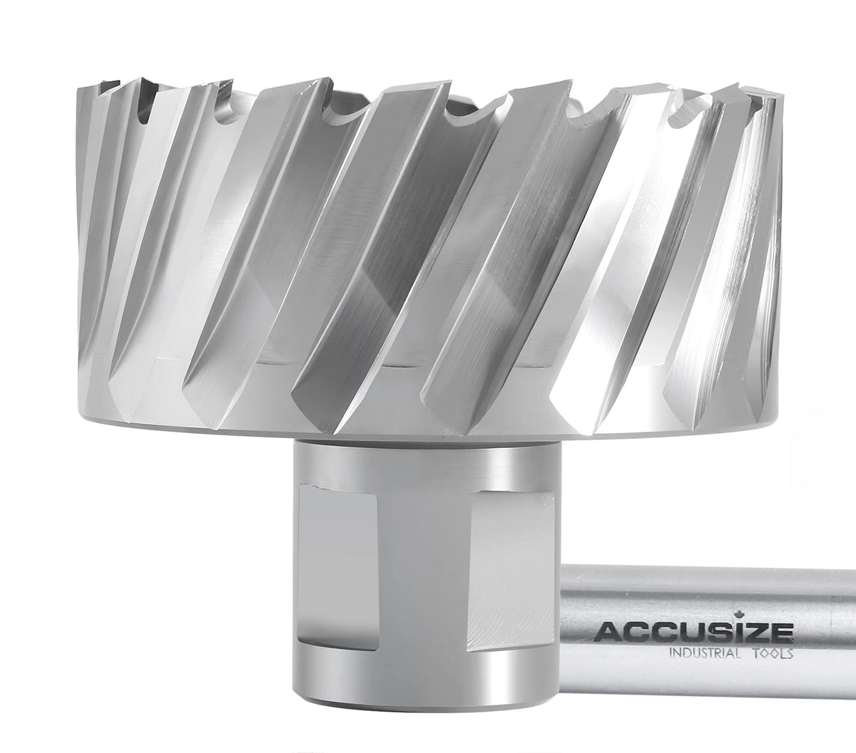 Fraises annulaires H.S.S. de 1" Profondeur de coupe, avec tige Weldon 3/4" ou 1-1/4 po, Ground CBN, ANSI STANDARD