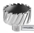 Fraises annulaires H.S.S. de 1" Profondeur de coupe, avec tige Weldon 3/4" ou 1-1/4 po, Ground CBN, ANSI STANDARD