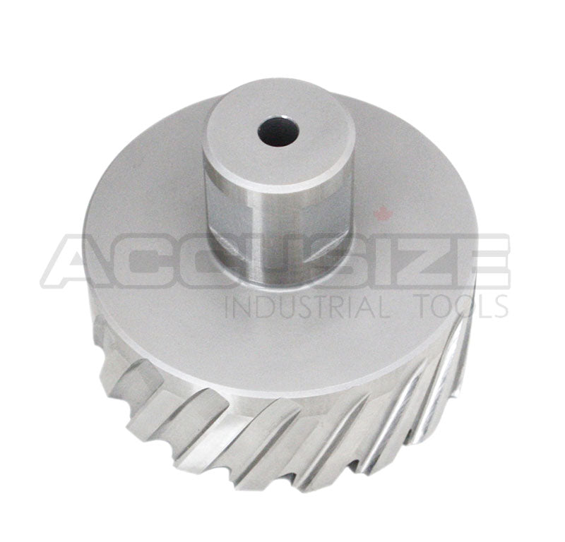 Fraises annulaires H.S.S. de 1" Profondeur de coupe, avec tige Weldon 3/4" ou 1-1/4 po, Ground CBN, ANSI STANDARD