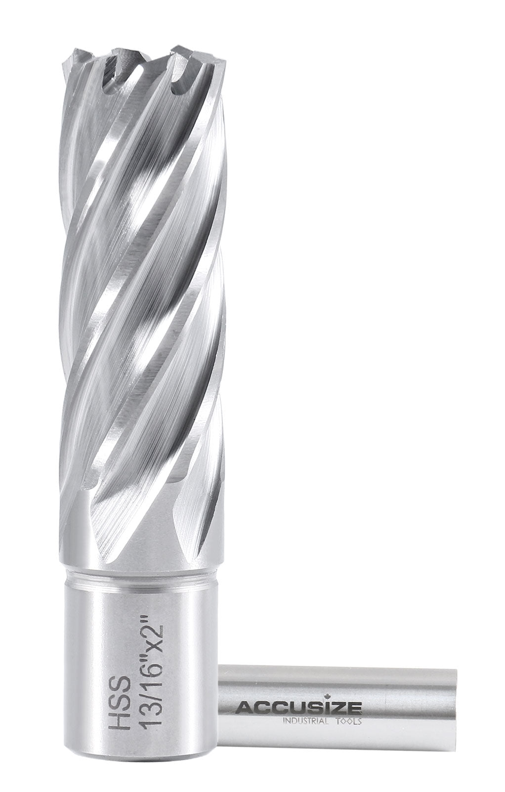 13/16'' Cutting Dia, 3/4'' Weldon Shank, 2'' Cutting Depth H.S.S. Annular Cutters, 2081-2018