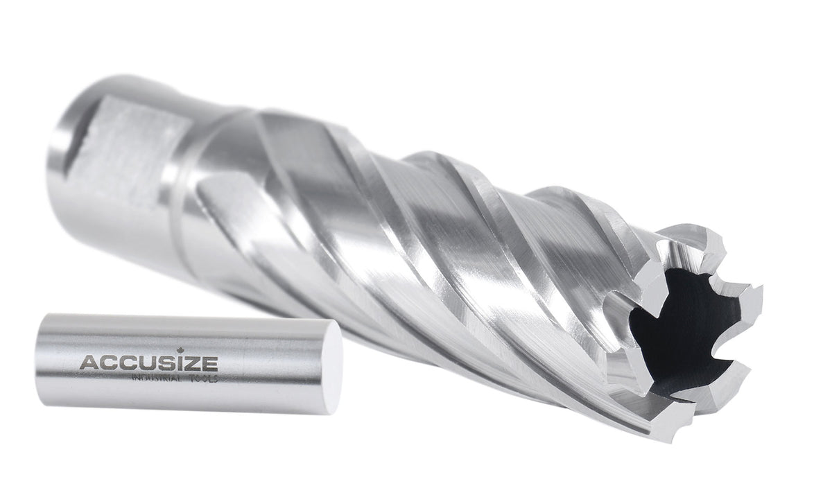 13/16'' Cutting Dia, 3/4'' Weldon Shank, 2'' Cutting Depth H.S.S. Annular Cutters, 2081-2018