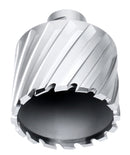 Fraises annulaires H.S.S. de 2" Profondeur de coupe avec tige Weldon 3/4" ou 1-1/4 po, sol CBN, norme ANSI