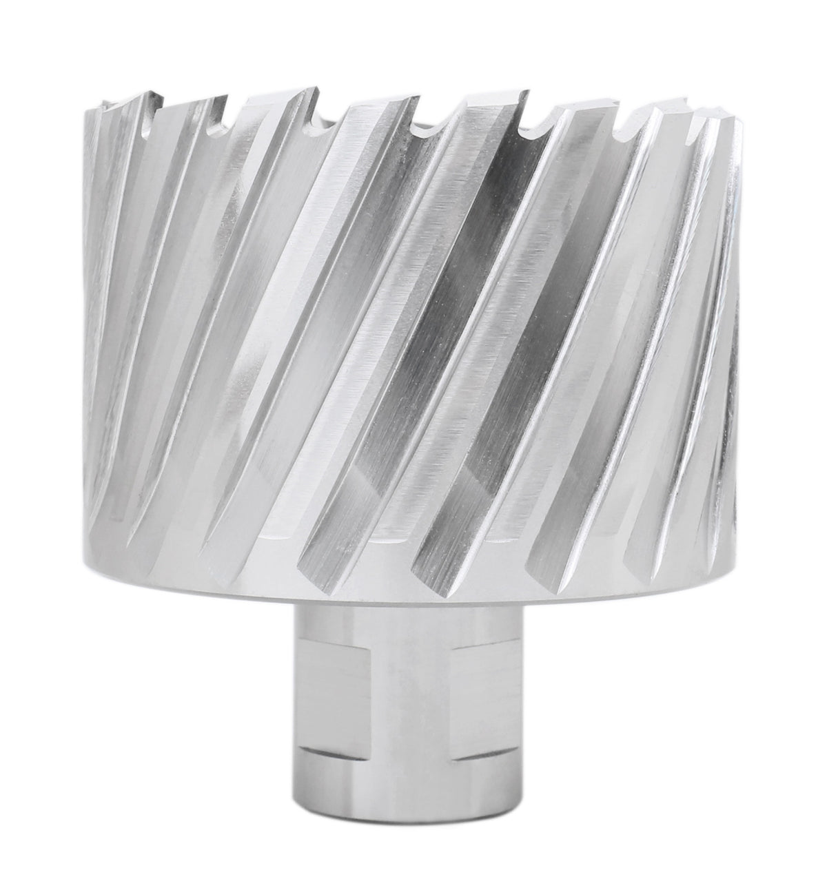 Fraises annulaires H.S.S. de 2" Profondeur de coupe avec tige Weldon 3/4" ou 1-1/4 po, sol CBN, norme ANSI