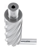 3" Cutting Depth, H.S.S. Annular Cutters with 3/4" Weldon Shank, CBN Ground, ANSI Standard