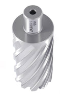 3" Cutting Depth, H.S.S. Annular Cutters with 3/4" Weldon Shank, CBN Ground, ANSI Standard