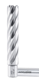 4" Cutting Depth, H.S.S. Annular Cutters with 3/4" Weldon Shank, CBN Ground, ANSI Standard