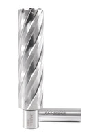 4" Cutting Depth, H.S.S. Annular Cutters with 3/4" Weldon Shank, CBN Ground, ANSI Standard