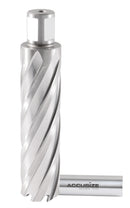 4" Cutting Depth, H.S.S. Annular Cutters with 3/4" Weldon Shank, CBN Ground, ANSI Standard