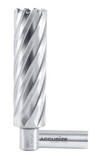 4" Cutting Depth, H.S.S. Annular Cutters with 3/4" Weldon Shank, CBN Ground, ANSI Standard