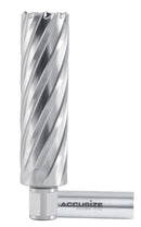 4" Cutting Depth, H.S.S. Annular Cutters with 3/4" Weldon Shank, CBN Ground, ANSI Standard
