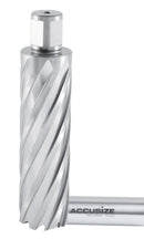 4" Cutting Depth, H.S.S. Annular Cutters with 3/4" Weldon Shank, CBN Ground, ANSI Standard