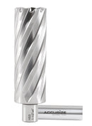 4" Cutting Depth, H.S.S. Annular Cutters with 3/4" Weldon Shank, CBN Ground, ANSI Standard