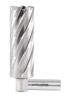 4" Cutting Depth, H.S.S. Annular Cutters with 3/4" Weldon Shank, CBN Ground, ANSI Standard