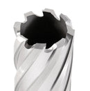 4" Cutting Depth, H.S.S. Annular Cutters with 3/4" Weldon Shank, CBN Ground, ANSI Standard