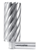 4" Cutting Depth, H.S.S. Annular Cutters with 3/4" Weldon Shank, CBN Ground, ANSI Standard