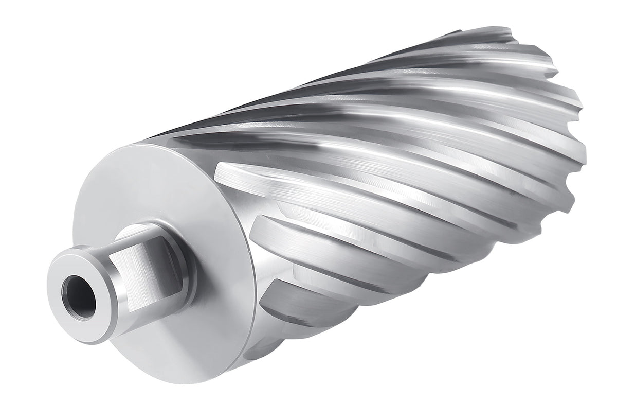 Fraises annulaires H.S.S. 4" Profondeur de coupe avec tige Weldon 3/4", sol CBN, norme ANSI