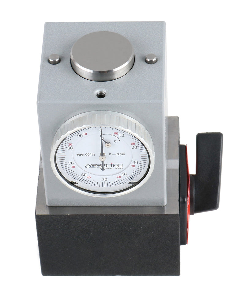 0-0.1'' by 0.001'' with Magnetic Base, 4'' Height, Z Axis Zero Setting, 2124-2002