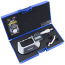 0-1''/0-25 mm by 0.00005''/0.001 mm Electronic Digital Blade Micrometer, 2312-1010