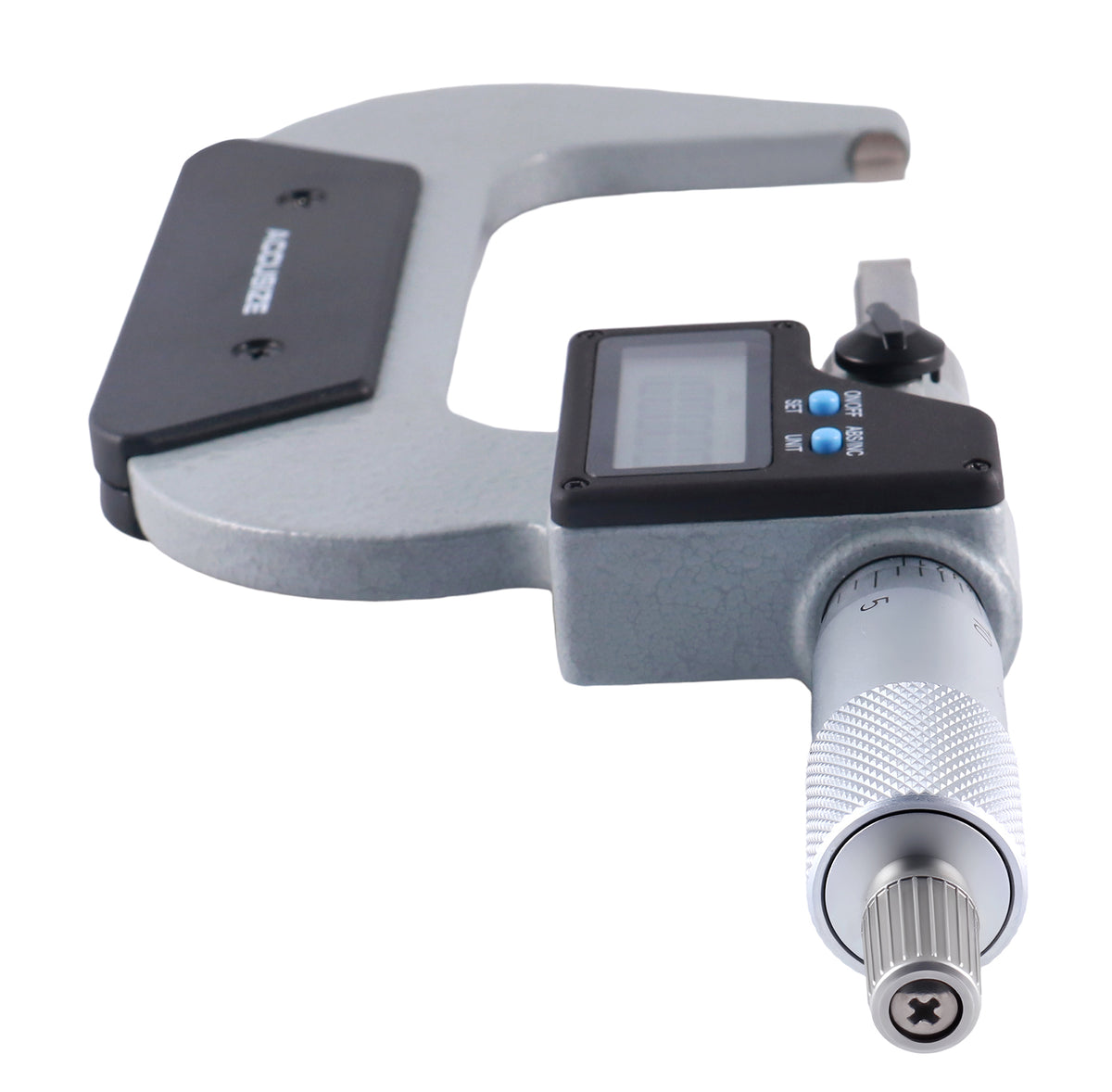1-2'' by 0.00005'' Blade Electronic Digital Micrometer Abs/Inc Interchangeable, 2312-2010