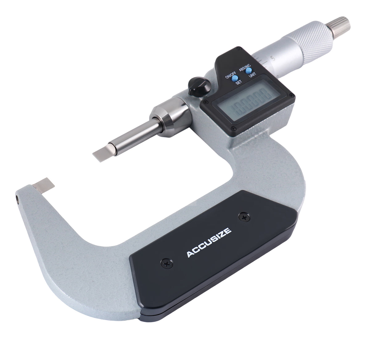 1-2'' by 0.00005'' Blade Electronic Digital Micrometer Abs/Inc Interchangeable, 2312-2010