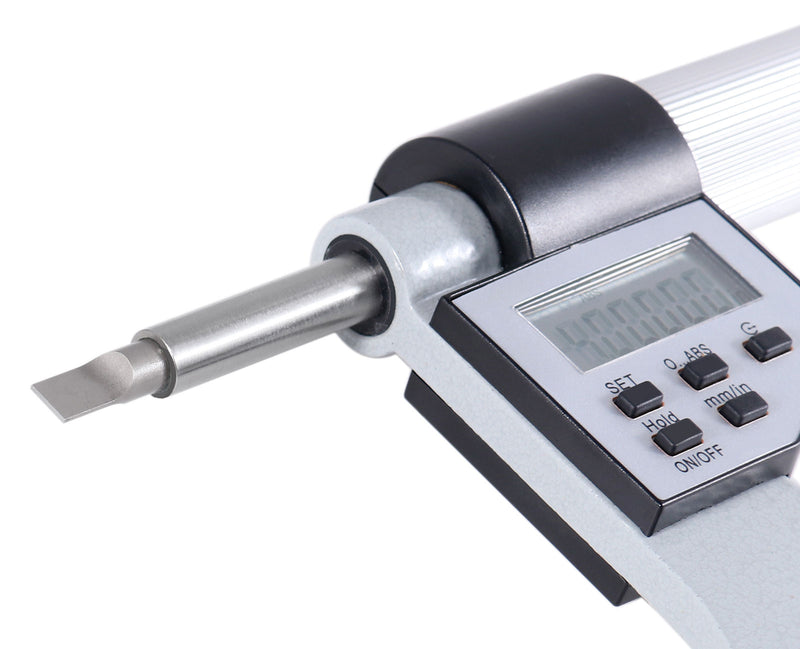 4-5'' by 0.00005'' Blade Electronic Digital Micrometer Abs/Inc Interchangeable, 2312-5010