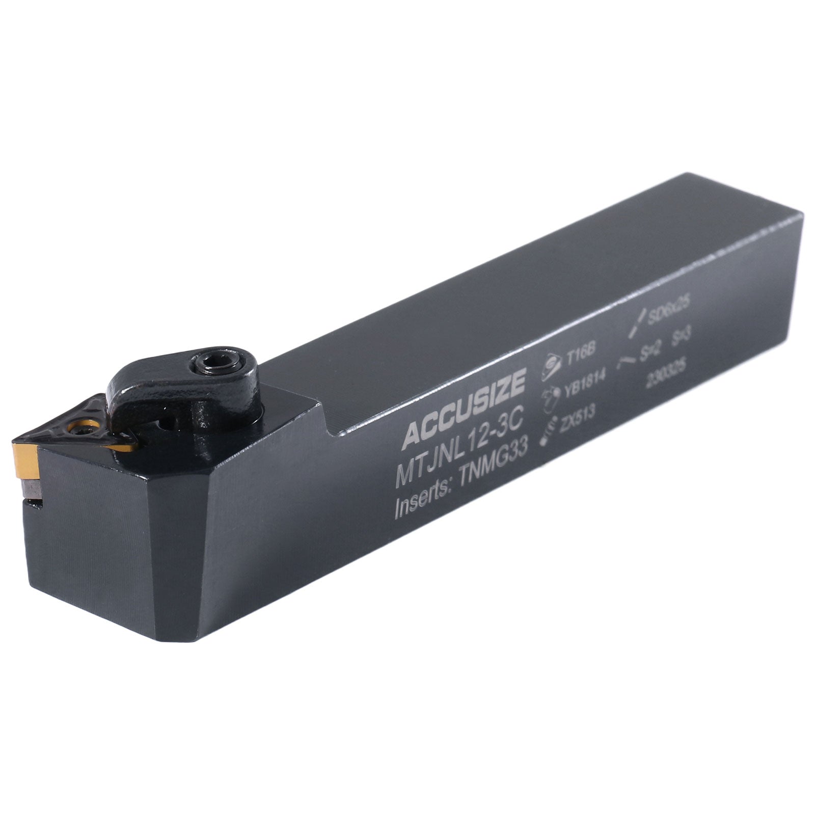 MTJN 93 Degree Lathe Tool Holder with Carbide TNMG Insert