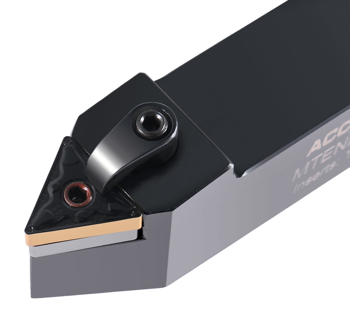 MTENN Toolholders with Carbide TNMG Inserts, Right-Hand and Left Hand