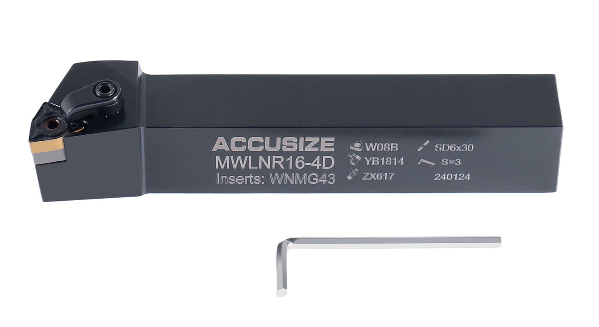 1''X6'' Mwln R-16-4D Toolholder, Rh, 2316-0012