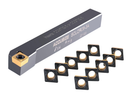 SCLC R/L Toolholders with Extra 10 CCMT Carbide CVD Coated Inserts