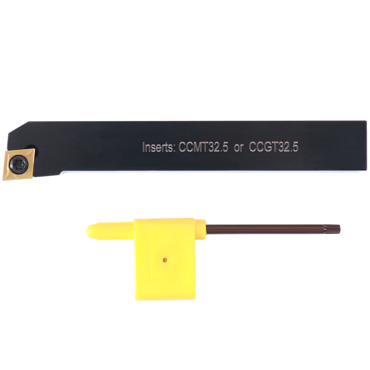 Accusize Indexable Right-Hand SCLC R-10-3B Toolholder, 5/8 x 4-1/2 in