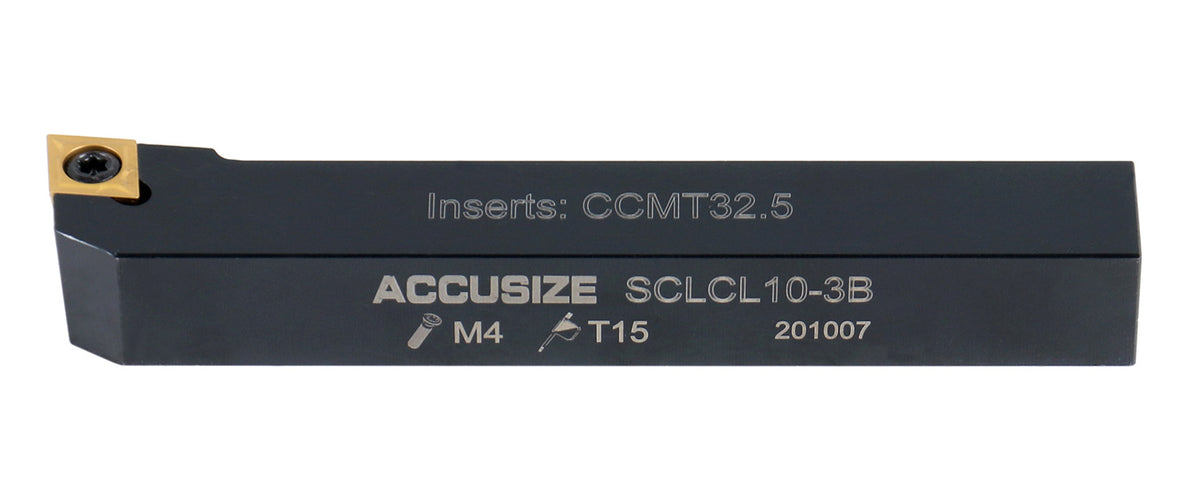 SCLC R/L Toolholders with Extra 10 CCMT Carbide CVD Coated Inserts