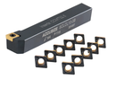 SCLC R/L Toolholders with Extra 10 CCMT Carbide CVD Coated Inserts