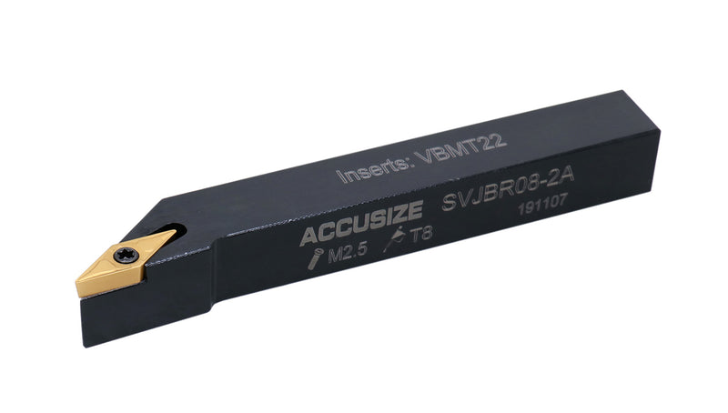 Porte-outils SVJB R/L avec inserts VBMT