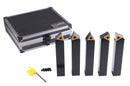 1'' 5 Pc Indexable Turning Tool Set, 2380-5643