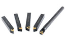 1/2" 5 pc/set Indexable Turning Tool Set (4 Pc Turning + 1 Pc Boring), 2386-0012