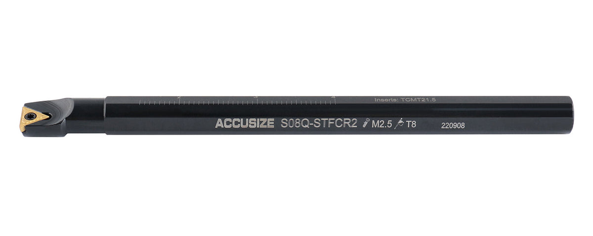 1/2" 5 pc/set Indexable Turning Tool Set (4 Pc Turning + 1 Pc Boring), 2386-0012