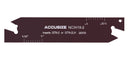 0.087''-0.094'' by 3.38'' Ncih19-2 Vernier Positive Stop Adjustable Blades for Gtn-2 Inserts, 2402-0002