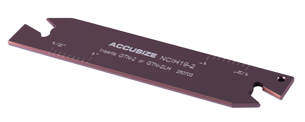 0.087''-0.094'' by 3.38'' Ncih19-2 Vernier Positive Stop Adjustable Blades for Gtn-2 Inserts, 2402-0002