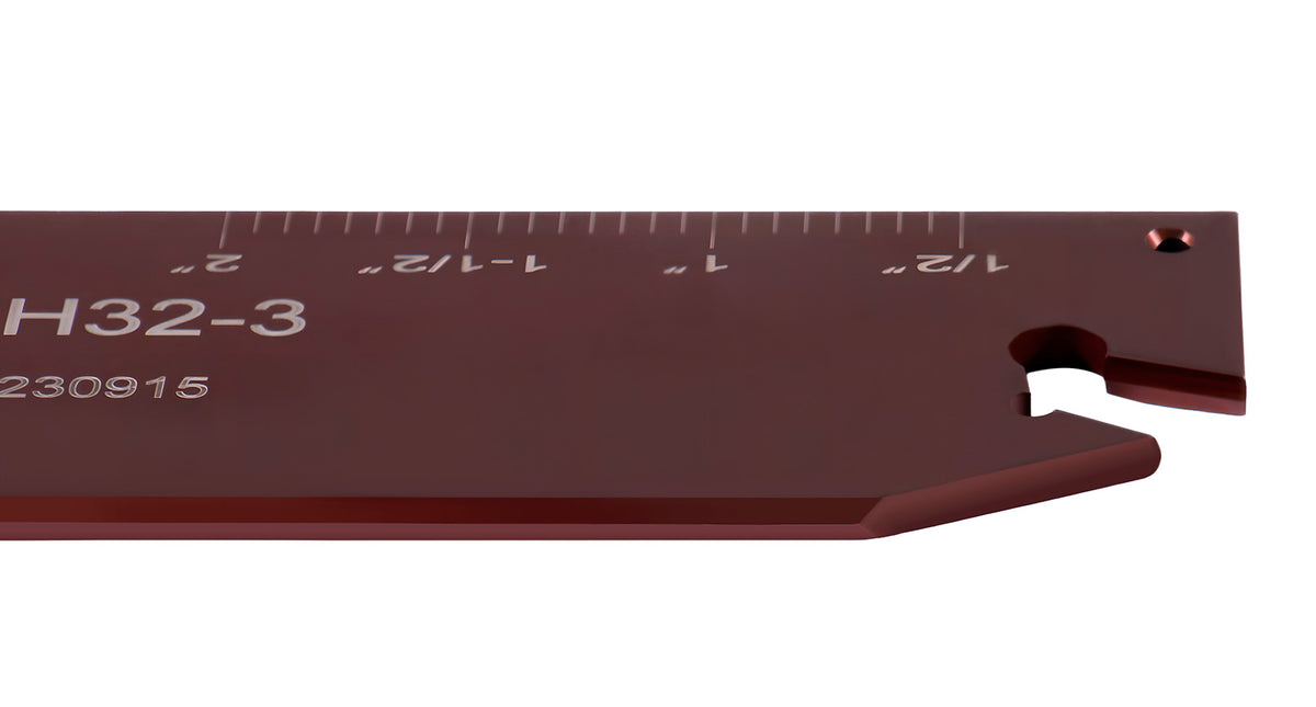 0.12'' by 5.9'' Ncih32-3 Vernier Positive Stop Adjustable Blades for Gtn-3 Inserts, 2402-0014