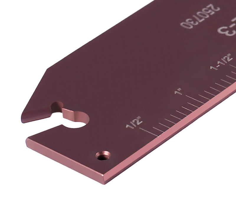 0.12'' by 5.9'' Ncih32-3 Vernier Positive Stop Adjustable Blades for Gtn-3 Inserts, 2402-0014
