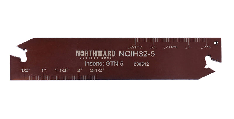 0.187''-0.2'' by 5.9'' Ncih32-5 Vernier Positive Stop Adjustable Blades for Gtn-5 Inserts, 2402-0018