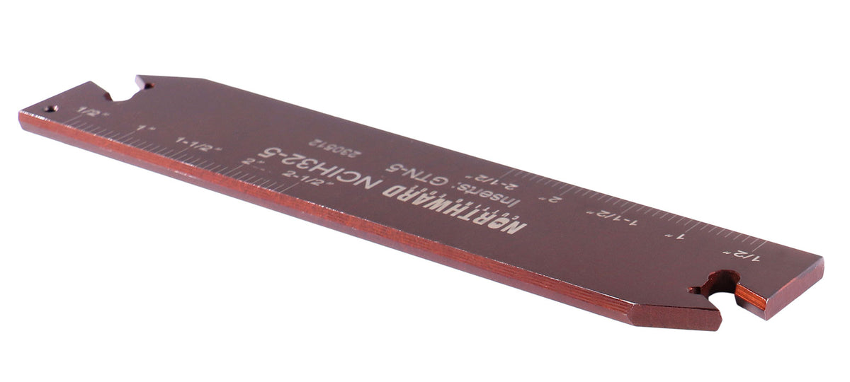 0.187''-0.2'' by 5.9'' Ncih32-5 Vernier Positive Stop Adjustable Blades for Gtn-5 Inserts, 2402-0018