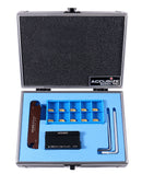 1/2'' Self-Lock Block Sltbn12-2 with 10 Pcs Gtn-2 Carbide Inserts and 1 Pc 0.087'' - 0.094'' Width Ncih19-2 Blade, 2410-0012