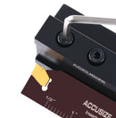 1/2'' Self-Lock Block Sltbn12-2 with 10 Pcs Gtn-2 Carbide Inserts and 1 Pc 0.087'' - 0.094'' Width Ncih19-2 Blade, 2410-0012