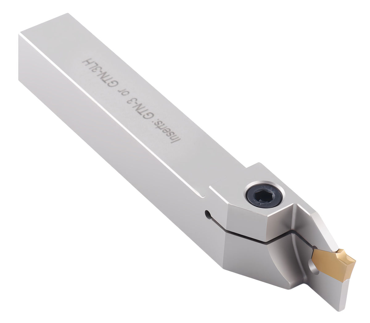 Porte-rainurage et coupure indexable robuste à droite, avec inserts en carbure GTN