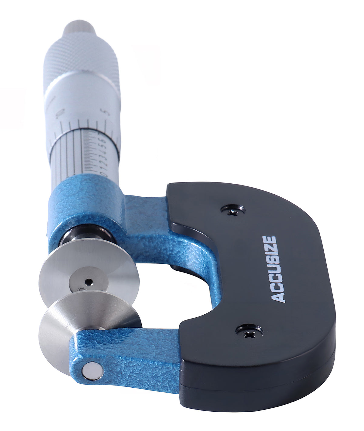 0-1'' X 0.0001'' Disc Type Micrometer in Fitted Box, 2502-1001