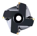 2-1/2 inch Indexable Face Milling Cutter 90 Degree, Positive Rake with 4 Pc Carbide Inserts Tpg322, 2508-0016